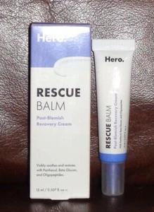 Hero Cosmetics Rescue Balm Post Blemish Recovery Cream, Exp 10/2025 NIB - Picture 1 of 1