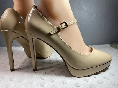 Plataforma de patente desnuda Forever 21 Mary Jane Foto 1 de 4