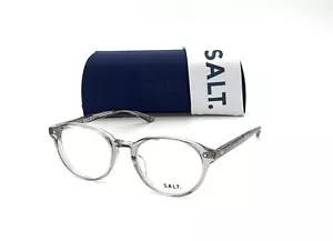 SALT Optics JEFFERSON Transparent Gray / Demo Lens 51mm Eyeglasses - Picture 1 of 5