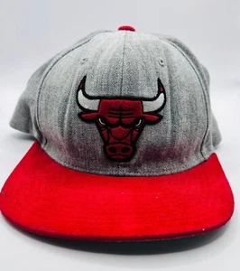 Chicago Bulls hat Mitchell and Ness snap back red gray - Picture 1 of 7