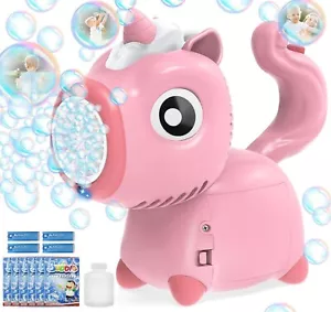 Bubble Machine Gun Toys For Girls Beauty Set Kids 3 4 5 6 7 8 9 10 11 Years - Picture 1 of 6