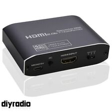 4K HDMI Audio Extractor ARC HDMI 2.0B Converter 7.1CH ATMOS HDMI To SPDIF 3.5MM