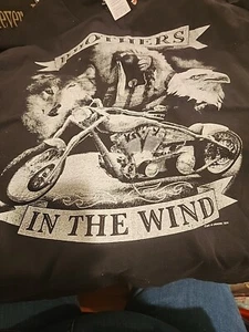 motorcycle Tee Shirt! Sturgis Brothers bike"in the Wind" week sz M New (616) - Picture 1 of 5