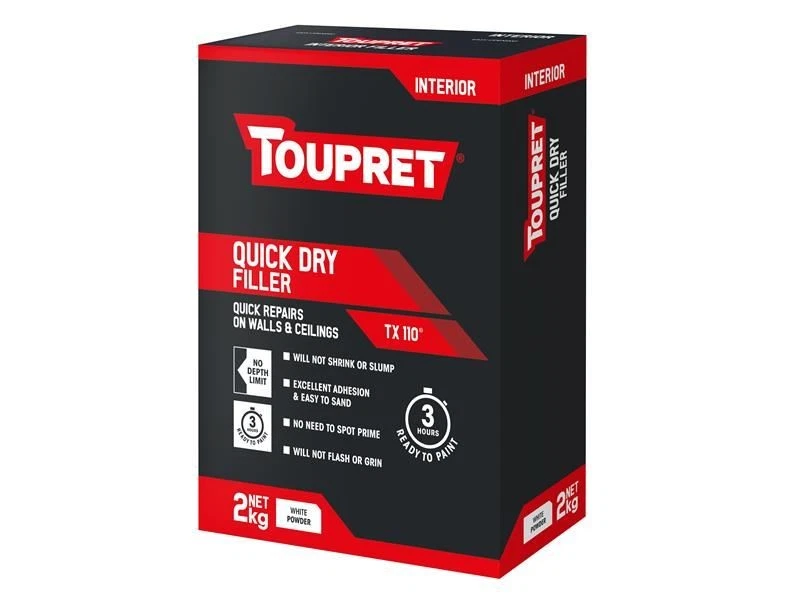 Toupret - Enduit Sèche Rapide 2kg - Photo 1/1