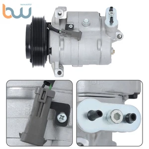 For Chevrolet Equinox 2.4L 2010-2011 GMC Terrain 2.4L 12V AC Compressor 22853050 - Picture 1 of 12