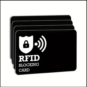 2 * RFID Signal Blocking Cards. Credit & Debit Card Blocker Protector OFFER - Picture 1 of 12