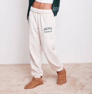 Pacsun Varsity Pacific Sunwear Sweatpants Women Size Medium - Picture 1 of 10