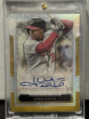 2020 Topps Five Star - Juan Soto Auto - Gold /10 - Image 1 of 2