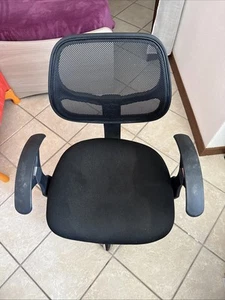 SEDIA DA UFFICIO ERGONOMICA GIREVOLE CON RUOTE - Foto 1 di 4