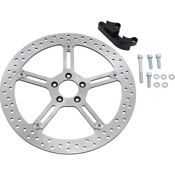 Arlen Ness Rotor Lado Derecho 15" Big Brake Kit Disco 2000-2017 Harley Dyna Softail Foto 1 de 1