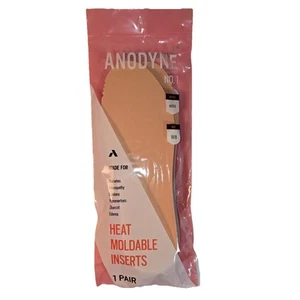Anodyne No. 1 Tri Lam Heat Moldable Shoe Inserts Women Size 8 New 1 Pair A5512 - Picture 1 of 7