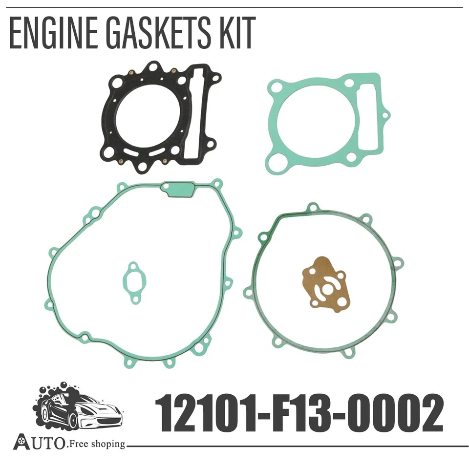 FOR HISUN MASSIMO MSU400 QLINK SUPERMACH HISUN 400ATV UTV ENGINE GASKETS KIT NEW - Image 1 of 4