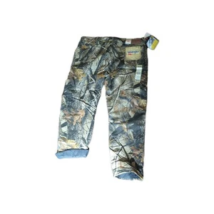 Wrangler Pro Gear Realtree Camo Lined Pants Men's 42x32 Insulated Cotton Hunting - Picture 1 of 4
