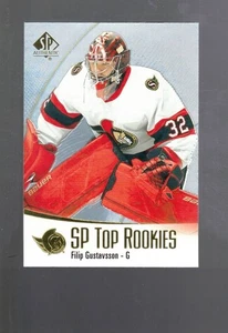 2021-22 SP Authentic Top Rookies #TR21 Filip Gustavsson - Picture 1 of 2