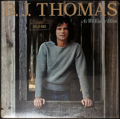 B.J. Thomas - As We Know Him - LP Cutout( small cut/punch hole ) NEW/SEALED - Image 1 of 3