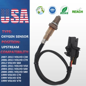 1x 234-5702 Upstream Lambda O2 Oxygen Sensor for 2012 VOLVO S60 & C30 & C70 &S80 - Picture 1 of 7