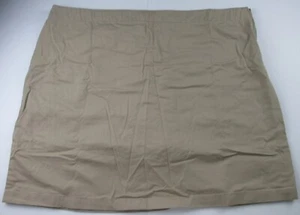 LANDS END uniforme scuola kaki top of ginocchio chino skort donna 22 W *VGC* - Foto 1 di 5