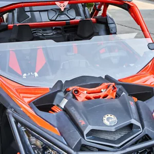 For Can Am Maverick X3 Turbo R 2017-2025 UTV Half Front Windshield Windscreen - Picture 1 of 12