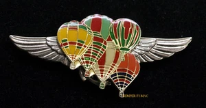 CRAVATTA PALLONCINO MONGOLFIERA ALI ORO PIN UP WING ALBUQUERQUE TAC WOW! - Foto 1 di 24