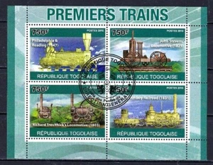 Züge Togo 2010 (98) Yvert Nr. 2348 bis 2351 gestempelt used - Bild 1 von 1