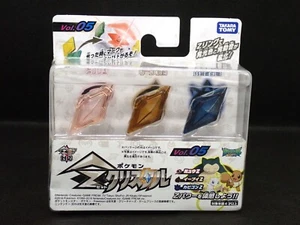 Pokemon Z Crystal Vol.05 Mew Z & Eevee Z & Snorlax Z Set Takara Tomy Sun & Moon - Picture 1 of 8