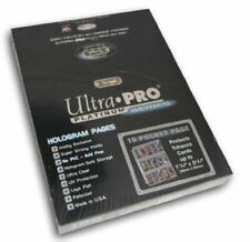 Ultra PRO Platinum Tobacco Card Pages 15 Pocket 100 Count Box w/ UV Protection