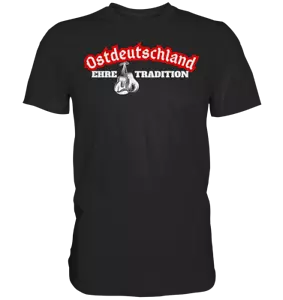 Premium Shirt Ostdeutschland Ossi DDR - Picture 1 of 9