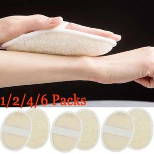 Natürlicher Luffa Luffa Luffa Bürste Peeling Bad Dusche Schwamm Körperpeeling - Bild 1 von 12