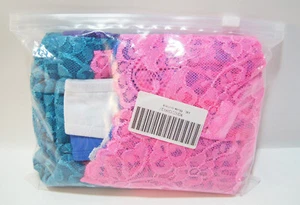 Women's Underwear Lingerie Pack of 6 XXL Lace Style Spandex Crotch Plus Size - Picture 1 of 6