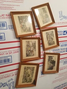 Antique Currier & Ives Prints (6) SET - Picture 1 of 4