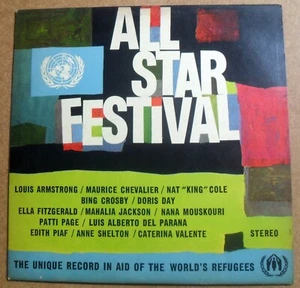 VARIOUS - ALL-STAR FESTIVAL. 1963 UK JAZZ / BLUES 12" COMPILATION L.P. RE-ISSUE - Picture 1 of 7