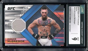 TOPPS 2019 UFC KNOCKOUT CONOR MCGREGOR #KR-CM 122/150 RELIC CGC GRADED 9 - Picture 1 of 2