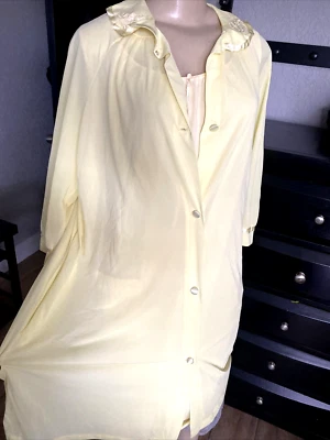 Camisón de Colección Aristocraft con Volantes Peignoir Bordado 2 piezas Pequeño 11b VER DETALLES Foto 1 de 4