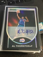  2007-08 Bowman Chrome Refractors Rookie Autographs Black #131 Al Thornton/99!