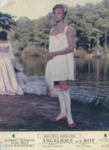 MICHELE MERCIER  ANGELIQUE ET LE ROY 1966 3 PHOTOS ORIGINAL LOT - Picture 1 of 7
