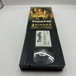 TRAFFIC  VHS - Douglas, Cheadle, Del Toro, Quad, Zeta-Jones - Picture 1 of 5