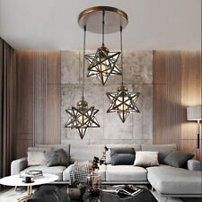 Modern Chandeliers Ceiling Fixtures Pendant Light Hanging Ceiling Lamp Brown