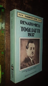 LIBRO: Togliatti 1937  1988  di Renato Mieli (Autore) - Imagen 1 de 3