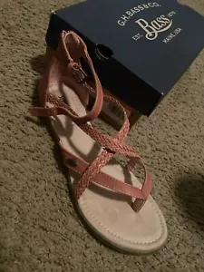 Ladies Shoes G.H .Bass Dusty pink - Picture 1 of 3