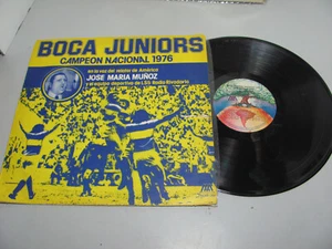 José María Muñoz – Boca Junior Campeon Nacional 1976 In (VG) Condition - Picture 1 of 11