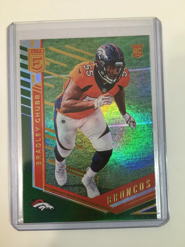 F107,396  2018 Elite Green #190 Bradley Chubb BRONCOS - Image 1 of 1