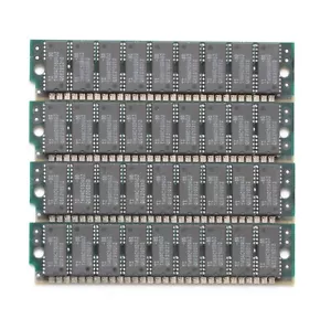 Lot of 4x1024KB FPM memory - TI TMS4C1024DJ - 4MB - SIMM30 - 80ns - TESTED - Picture 1 of 2