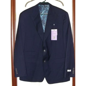 Tayion by Montee Holland Dunkelblau Classic Fit Blazer Sport Mantel 44R - Bild 1 von 3
