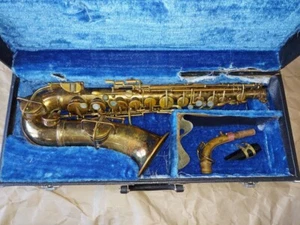 Vintage Antique York Alto Saxophone, USA 1930, Good Condition - Picture 1 of 16