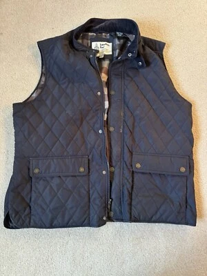 Мужской стеганый жилет-пуховик London Fog темно-синий | размер XXL - Изображение 1 из 4