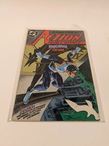 Action Comics Weekly #613 DC 1988 Superman Nightwing Lanterna Verde Vintage B&B - Foto 1 di 1