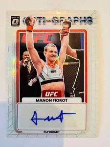Manon Fiorot 2023 Panini Optic UFC Opti-Graphs Silver Prizm Autograph Auto - Picture 1 of 1