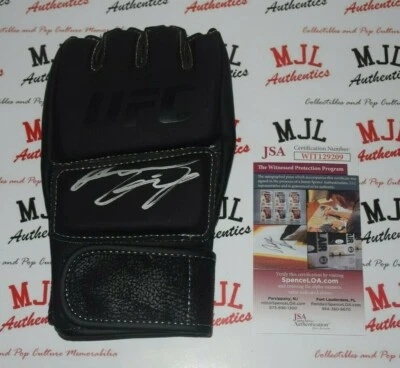 NATE DIAZ SIGNED AUTOGRAPHED UFC GLOVE JSA COA WIT129209 stockton 209 - Image 1 of 3