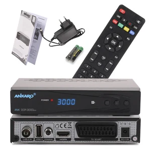 Ankaro DCR 3000 Plus Kabelreceiver mit PVR Funktion - Gebraucht wie neu - Bild 1 von 7