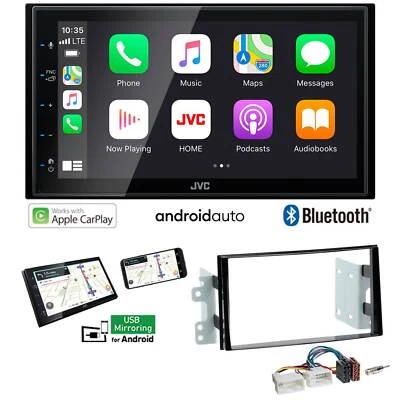 JVC KW-M560BT Radio Apple CarPlay Android für KIA Carens III Facelift 2011-2013 - Bild 1 von 4